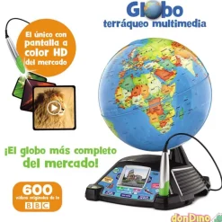 Globo terraqueo multimedia
