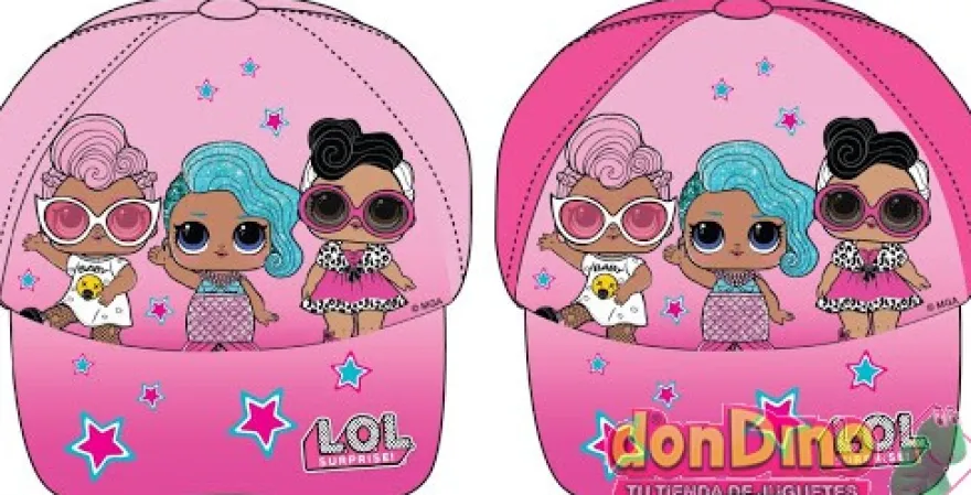 Gorra infantil lol surprise!