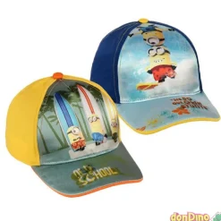Gorra infantil minions t:52-54 surt amarilla, azul