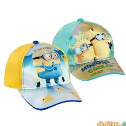 Gorra infantil minions t:52-54 surt celeste, amarilla