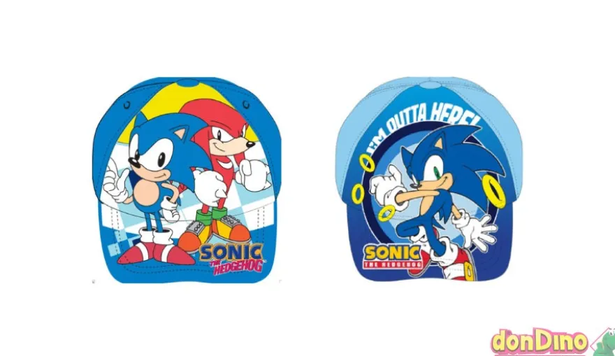 Gorra infantil sonic t.54/56
