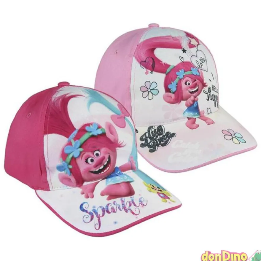 Gorra infantil trolls 53cm. surtida rosa - fucsia