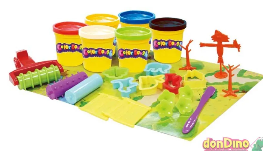 Granja divertida plastilina