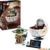 Grogu con aerocuna lego star wars 1048 pzas.