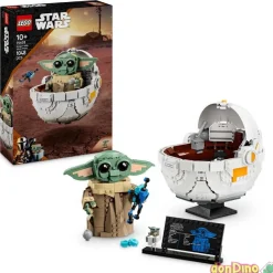 Grogu con aerocuna lego star wars 1048 pzas.