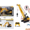 Grua r/c luz y sonido con batería y cargador