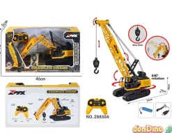 Grua r/c luz y sonido con batería y cargador