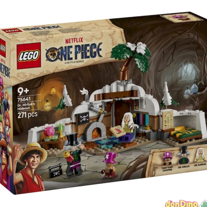 Guarida del doctor hiriluk lego one piece 271 pzas.