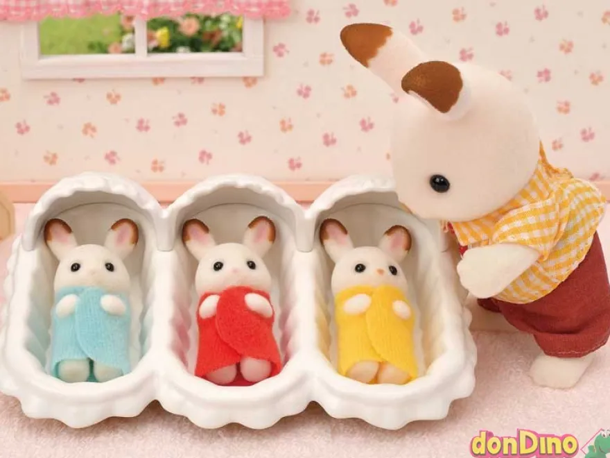 Habitacion trillizos sylvanian families