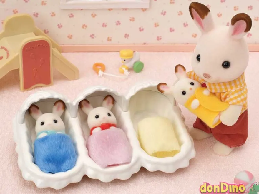 Habitacion trillizos sylvanian families