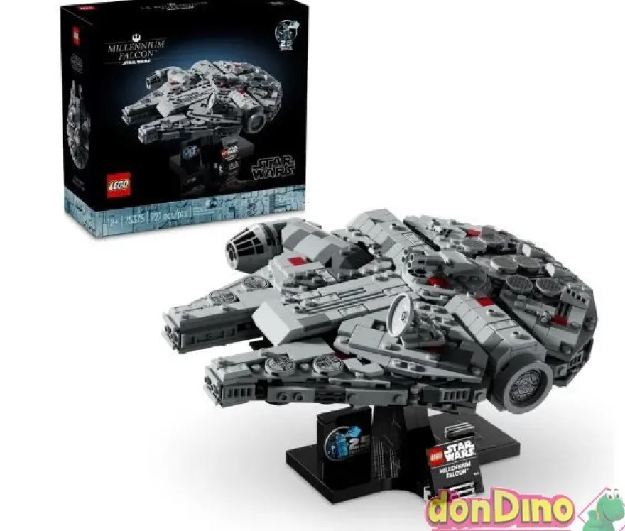 Halcon milenario lego star wars 921 pzas.