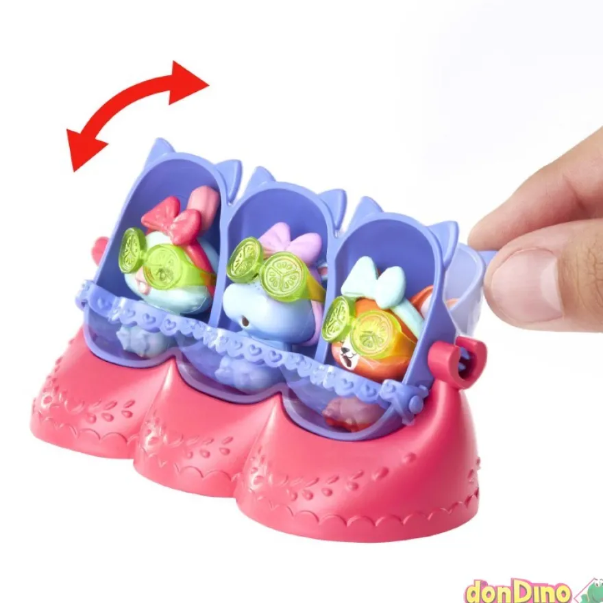 Hedda hippo & lake enchantimals baby best friends - 12 sorpresas