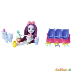 Hedda hippo & lake enchantimals baby best friends - 12 sorpresas