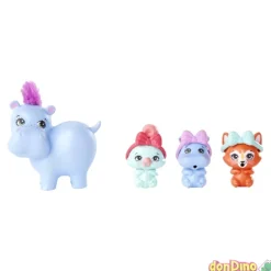 Hedda hippo & lake enchantimals baby best friends - 12 sorpresas