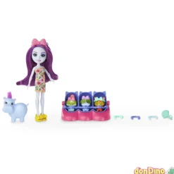 Hedda hippo & lake enchantimals baby best friends - 12 sorpresas