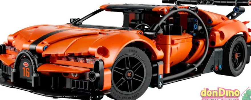 Hipercoche bugatti chiron pur sport lego technic - 771 pzas.