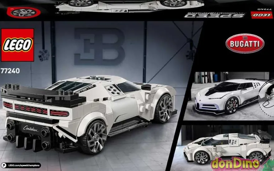 Hiperdeportivo bugatti centodieci lego speed champions - 291 pzas.