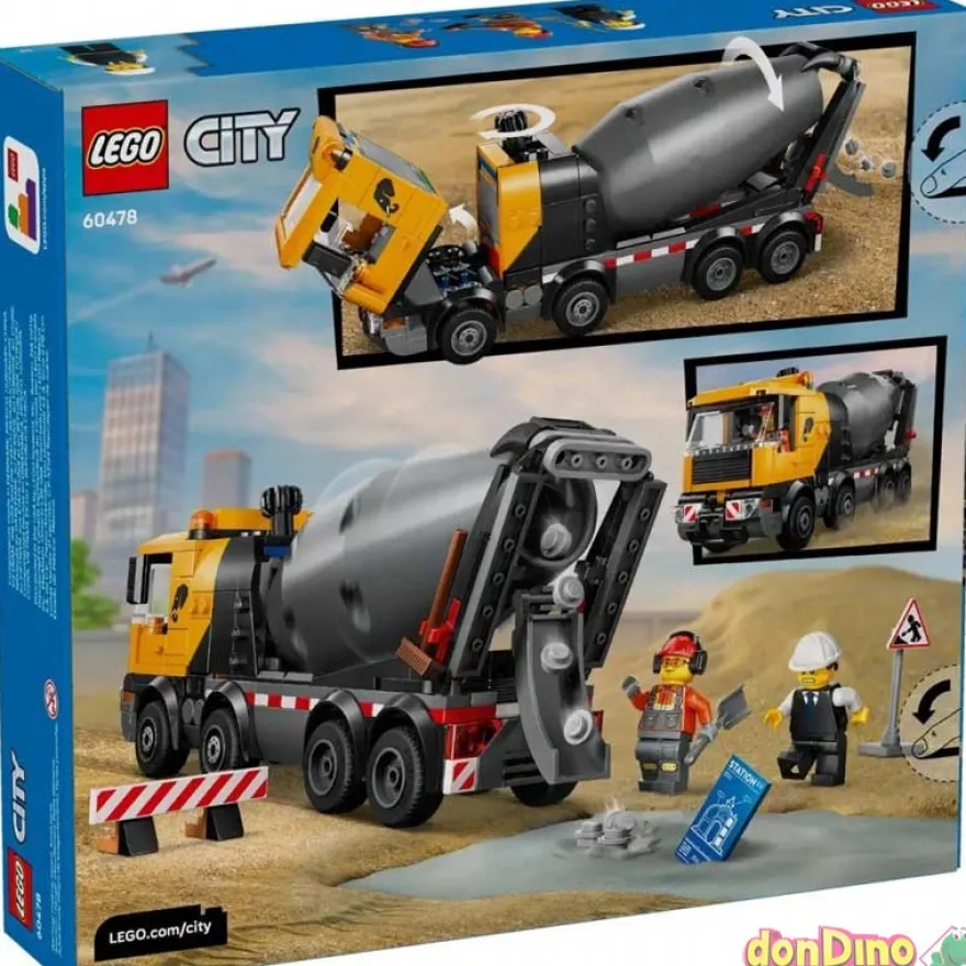 Hormigonera lego city 371 pzas.