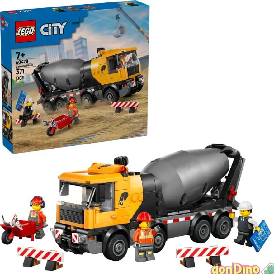 Hormigonera lego city 371 pzas.