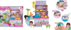 Hotel 5 estrellas pinypon +15 accesorios