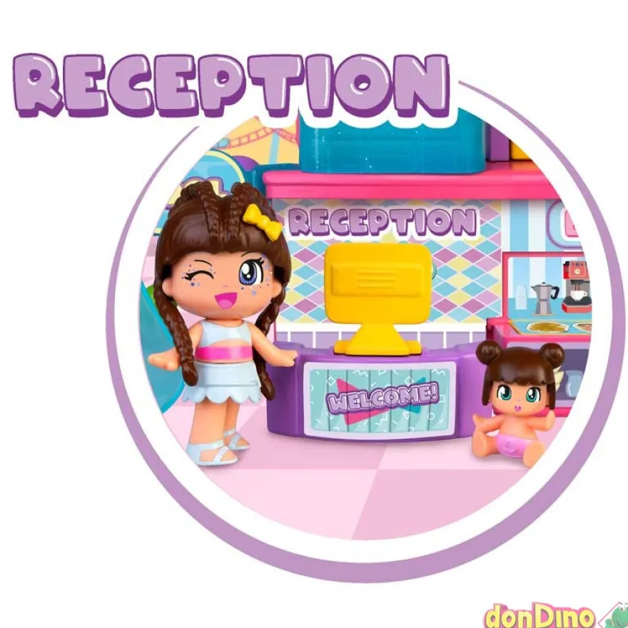 Hotel 5 estrellas pinypon +15 accesorios