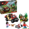 Huida todoterreno y raptor acecho lego jurassic world - 285 pzas,