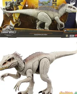 Indominus rex jurassic world camuflate y lucha - luz y sonido
