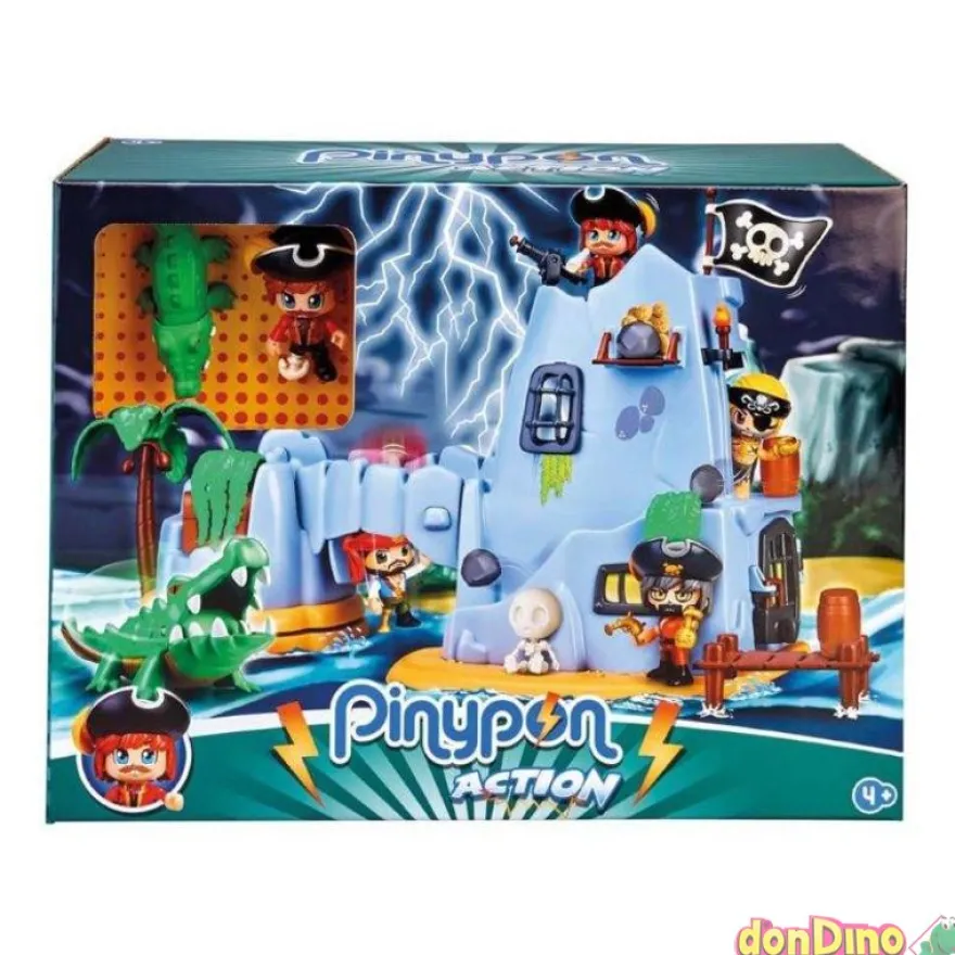Isla pirata caiman pinypon action 15 accesorios