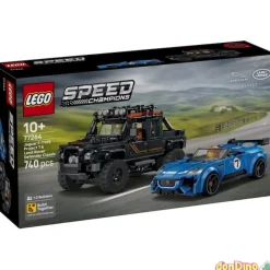 Jaguar project 7 y land rover defender lego speed champions 740 pzas.