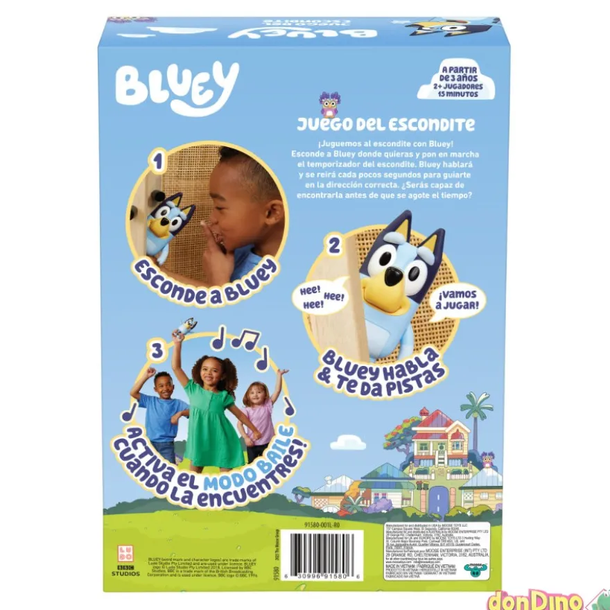 Juega del escondite bluey