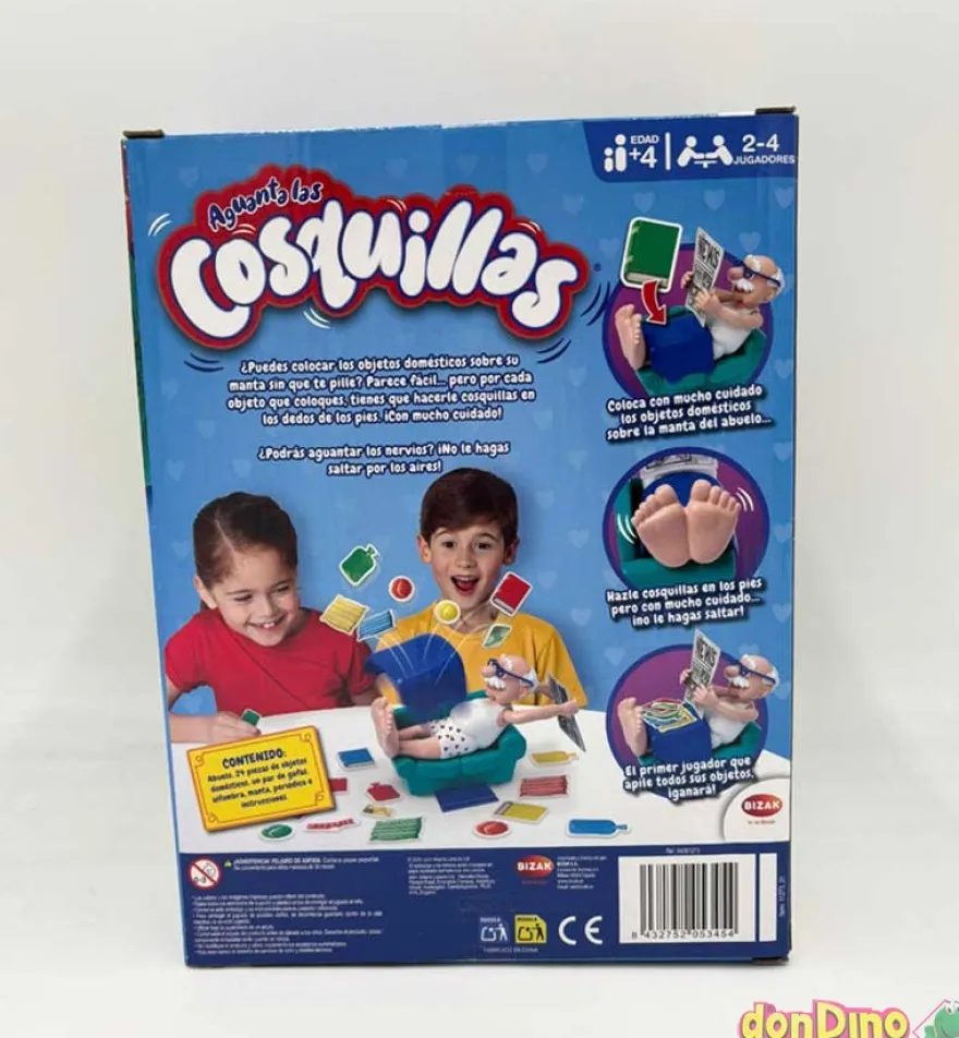 Juego aguanta las cosquillas