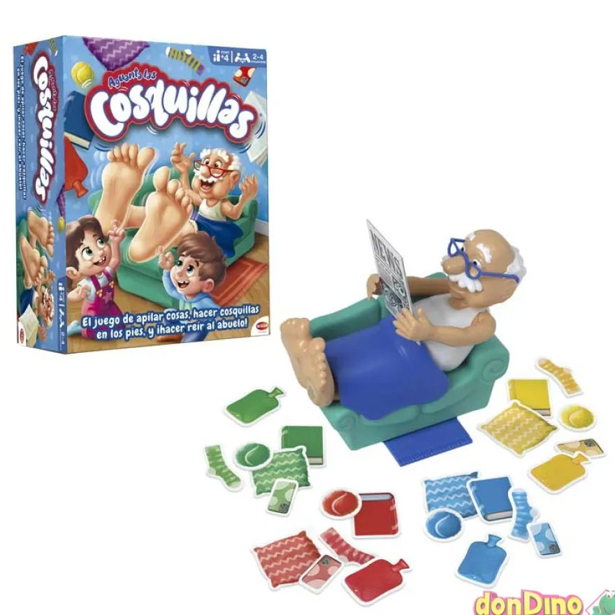 Juego aguanta las cosquillas