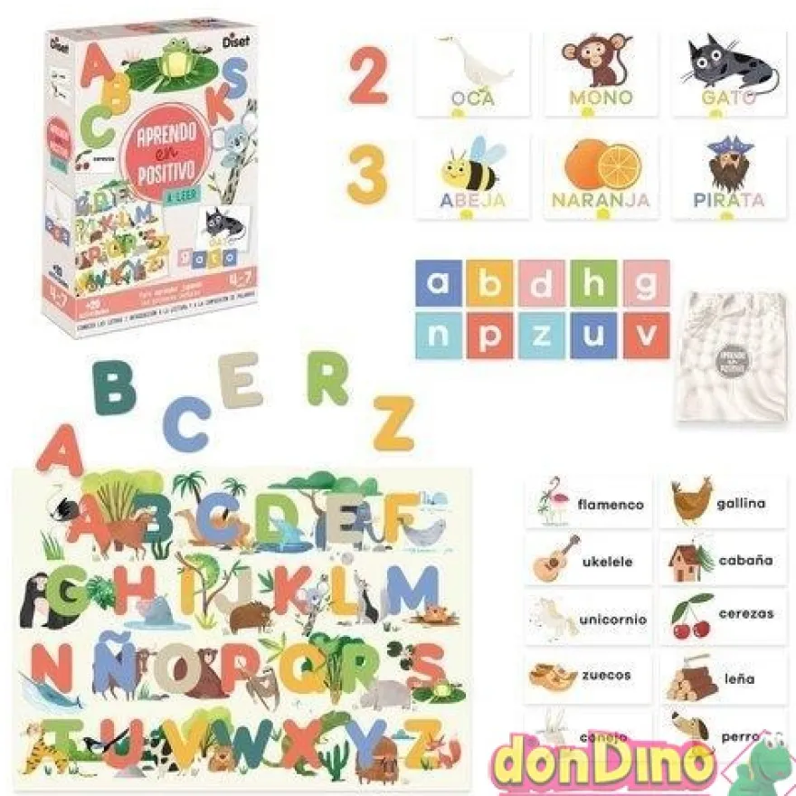 Juego aprendo en positivo a leer +20 actividades