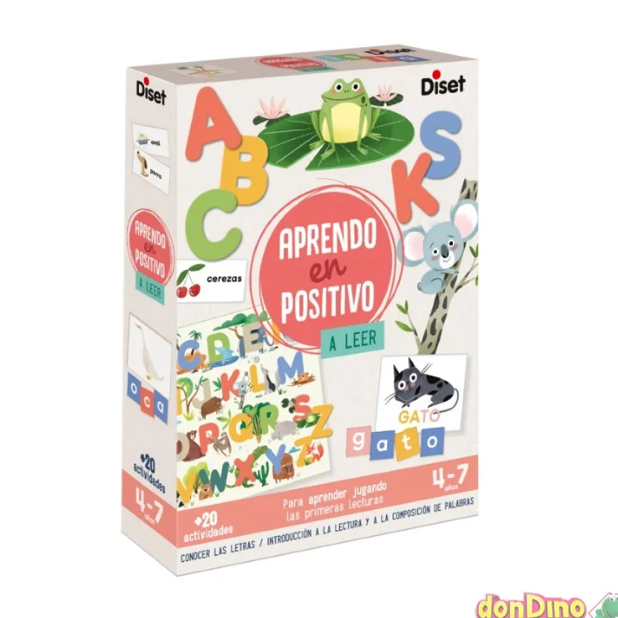 Juego aprendo en positivo a leer +20 actividades
