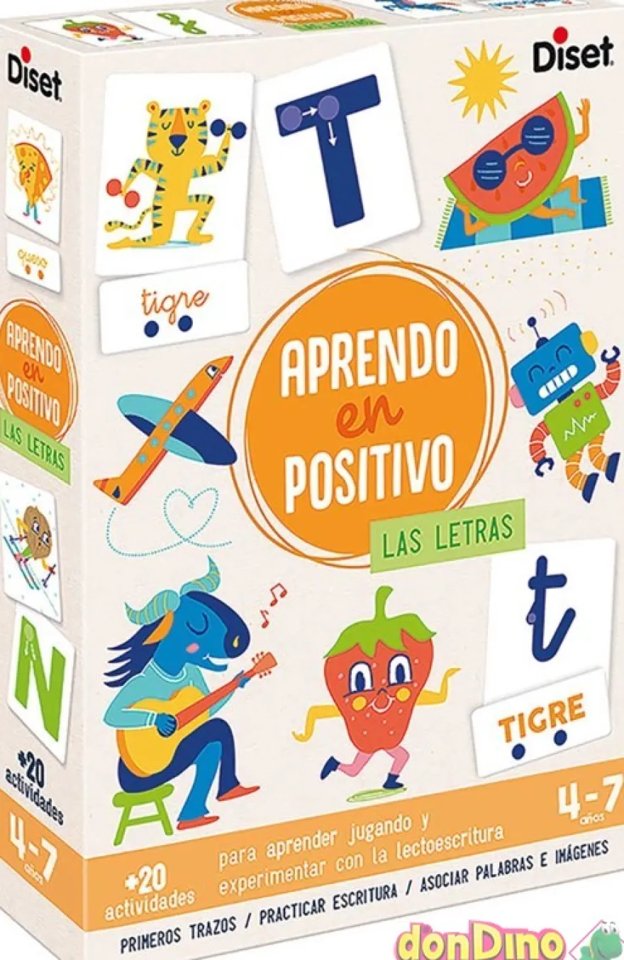 Juego aprendo en positivo letras