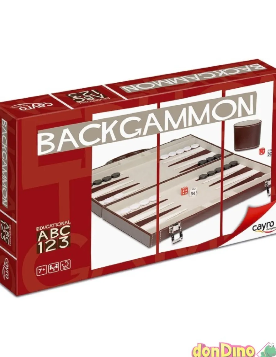 Juego backgammon maletin