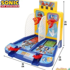 Juego basket sonic arcade luz y sonido
