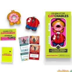 Juego catchables pack 2 gatetes exploding kittens