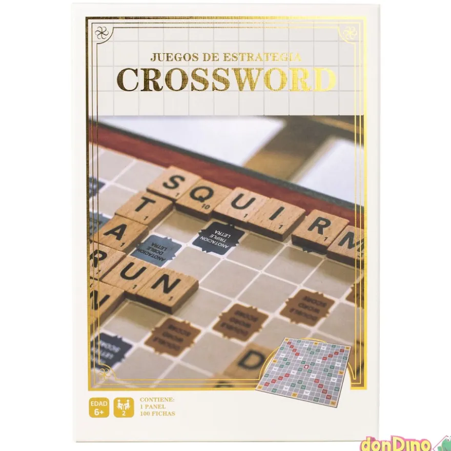 Juego crossword con 100 letras