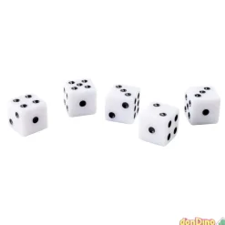 Juego dados con 4 cubiletes y 20 dados