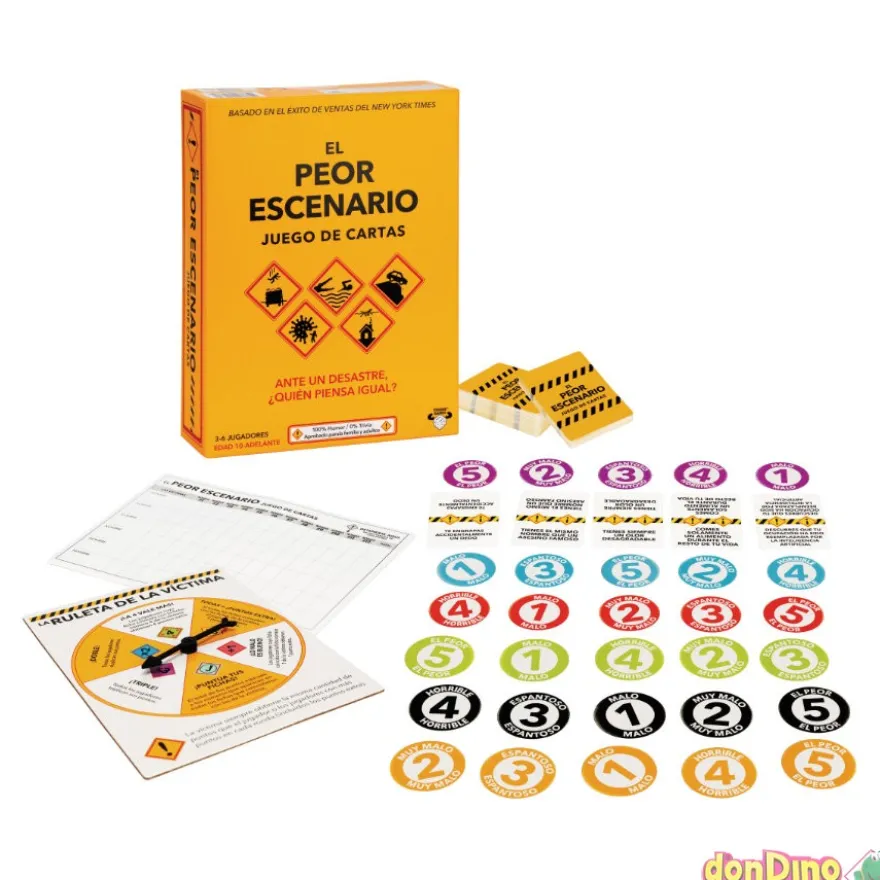 Juego de cartas el peor escenario