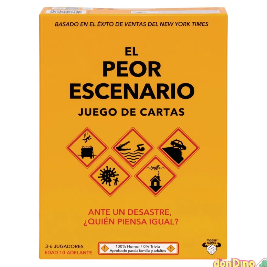 Juego de cartas el peor escenario
