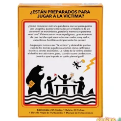 Juego de cartas el peor escenario