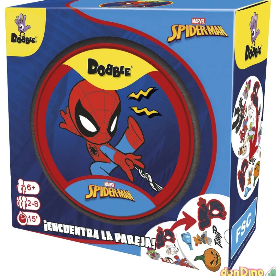 Juego dobble spiderman