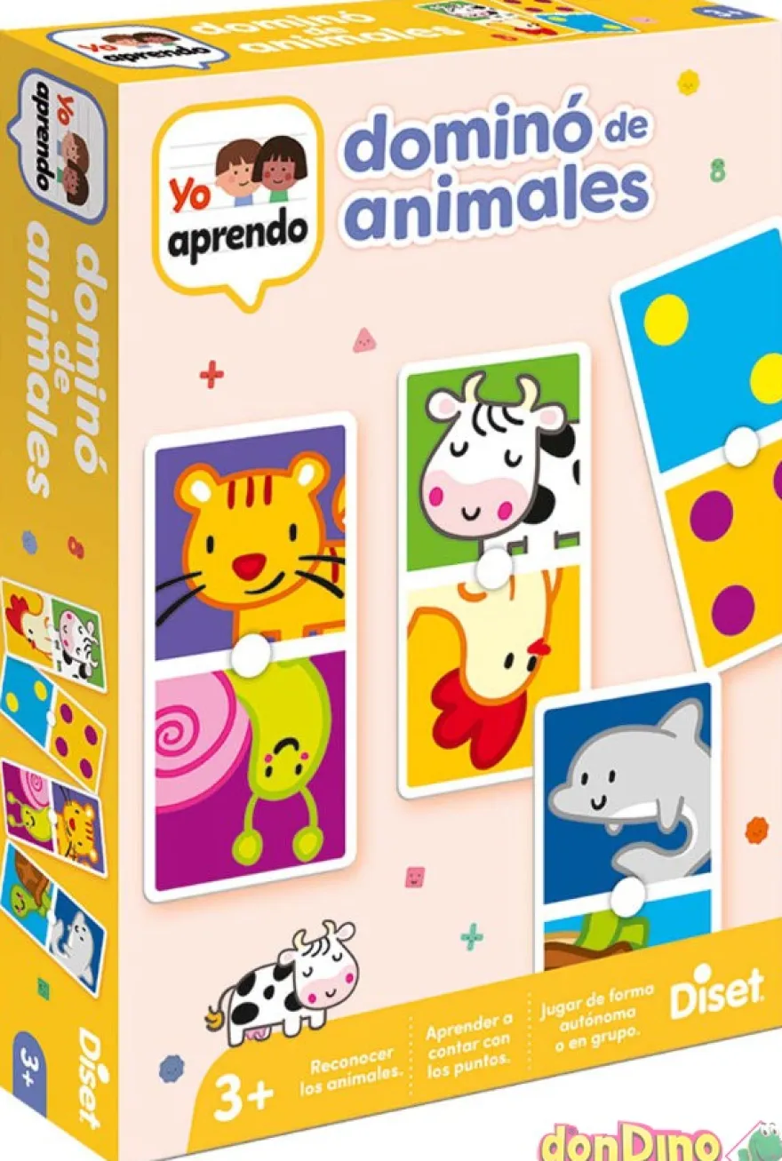 Juego domino de animales yo aprendo