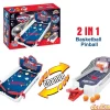 Juego 2 en 1 basketball & pinball