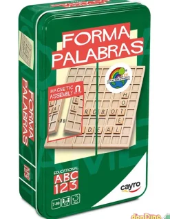 Juego formapalabras viaje magnetico caja metal