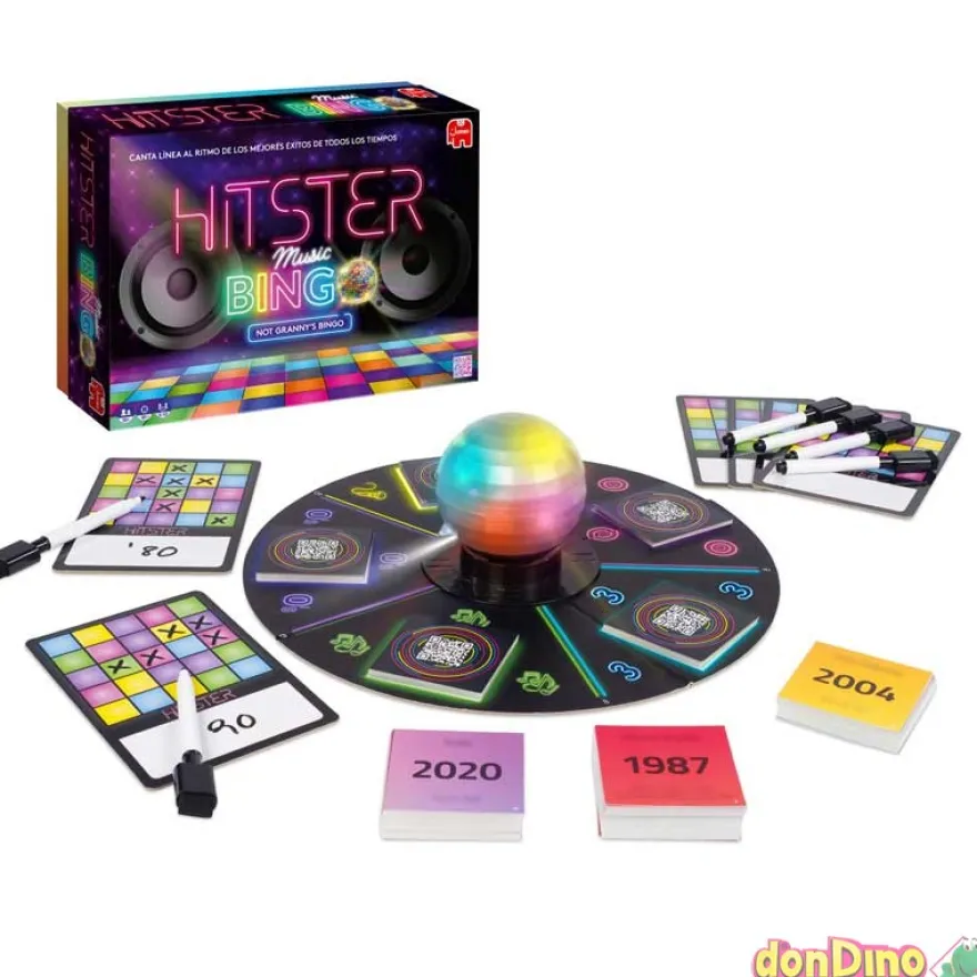 Juego hitster music bingo