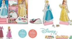 Juego magnetico madera princesas 45 pzas.