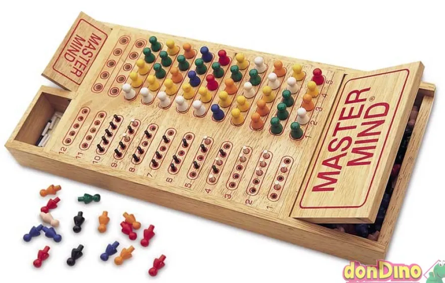 Juego master mind madera
